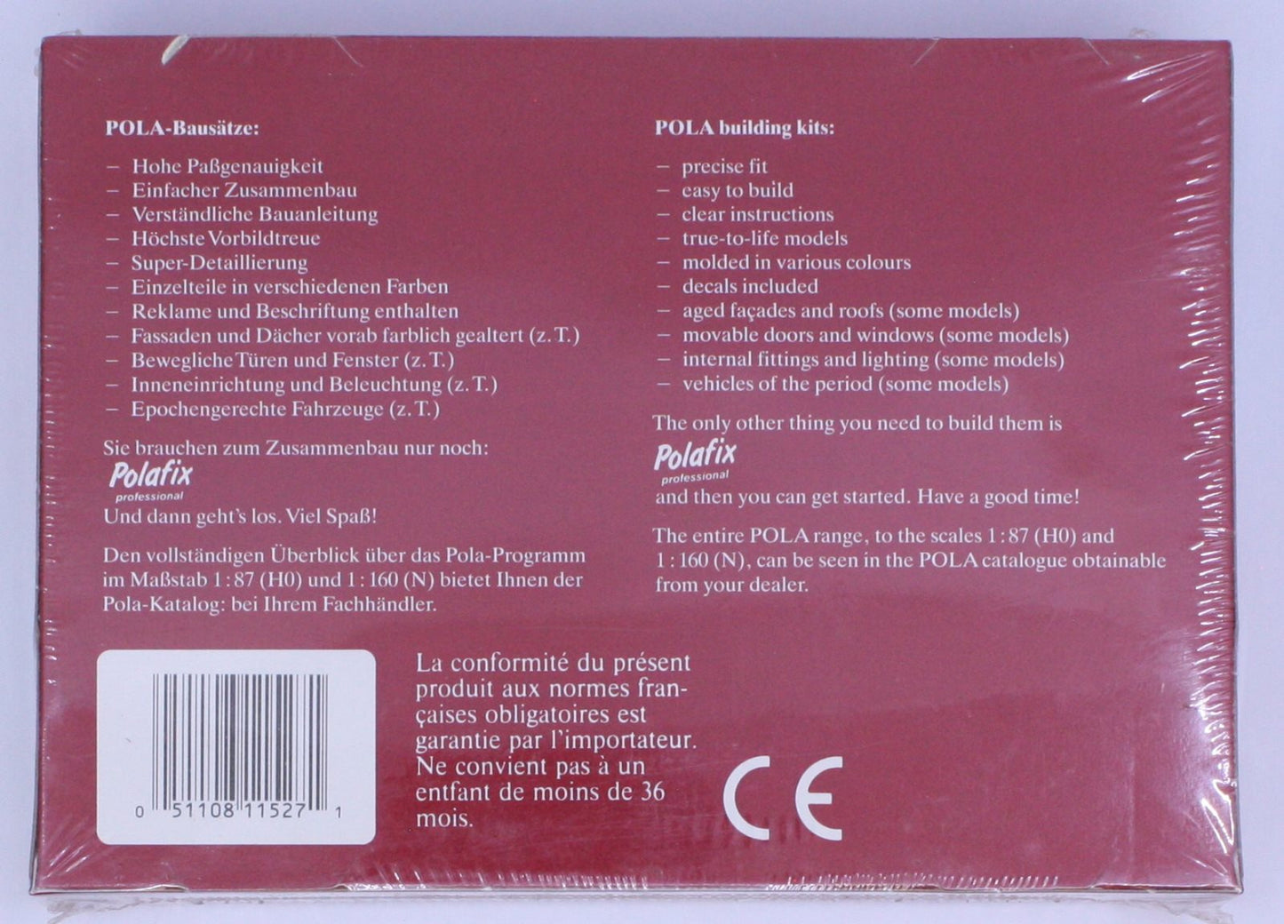 Pola 11527 HO House and Garage Building Kit