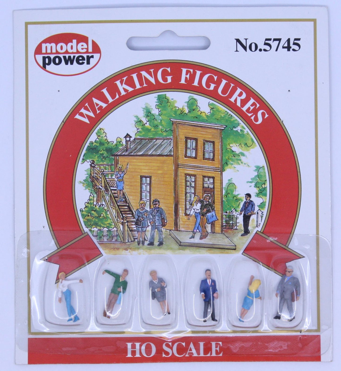 Model Power 5745 Walking Figures (Set of 6)