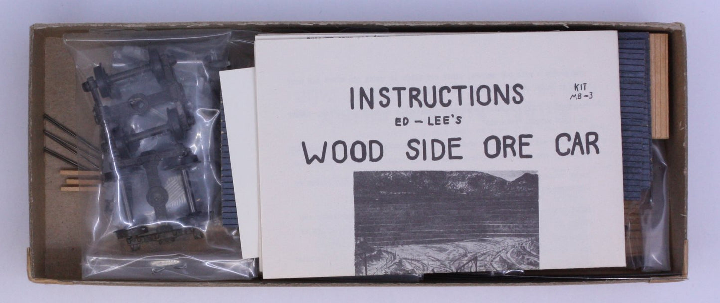 Suydam MB-3 HO Scale Ed-Lee's Wood Side Ore Car Building Kit
