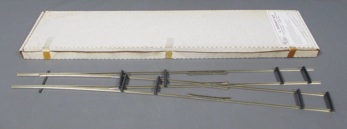 Micro Engineering 23-206 G Scale Right Hand Manual Turnout Kit