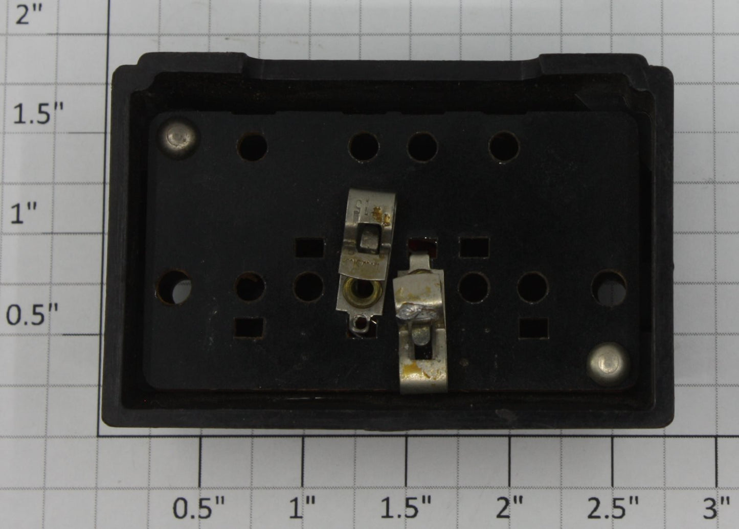 American Flyer XA10961TS S Gauge Black Talking Station Control Button