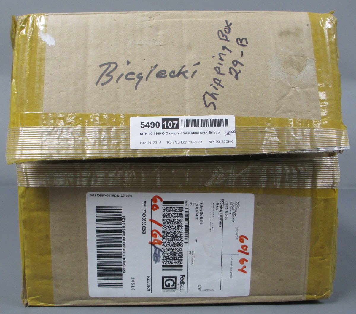 MTH 40-1109 O Gauge 2-Track Steel Arch Bridge