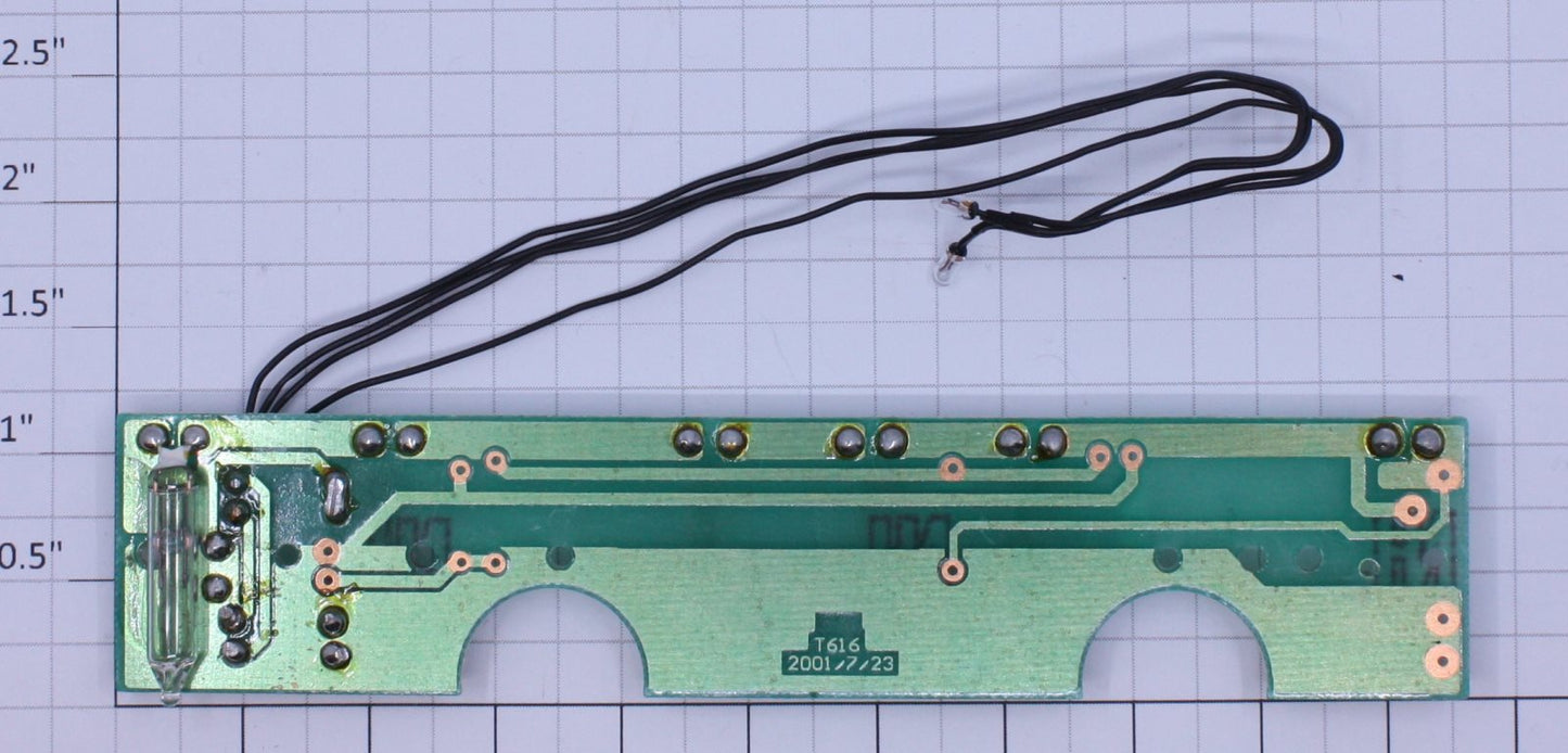 K-Line K616-E001 Off Center Caboose 7-Light Lighting PCB Circuit Board