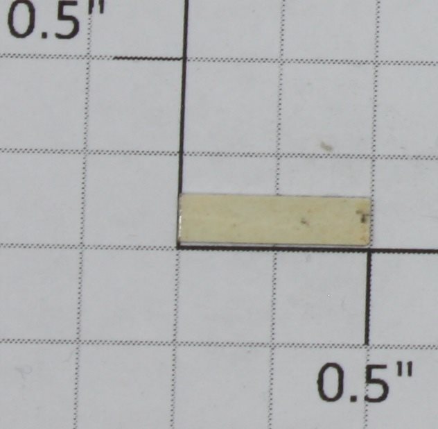Williams 2500-7 "Amtrak" Small Nameplate with Adhesive