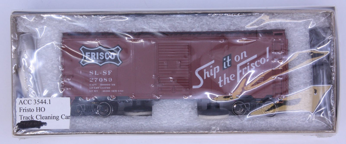 Accurail 3544 HO Frisco Diecast 40' Steel AAR Boxcar #27089
