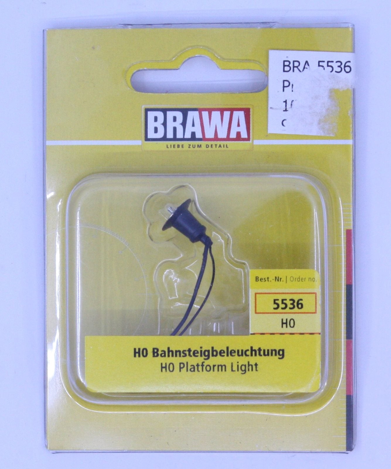 Brawa 5536 HO Scale Under-Roof Mounted Light