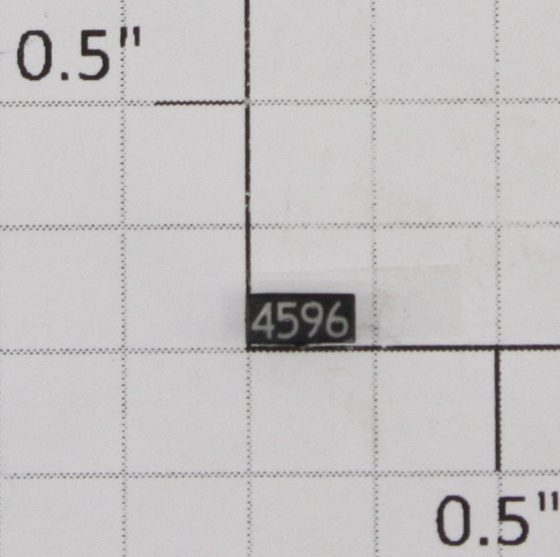 K-Line K3600-X009G #4596 Number Board Lens