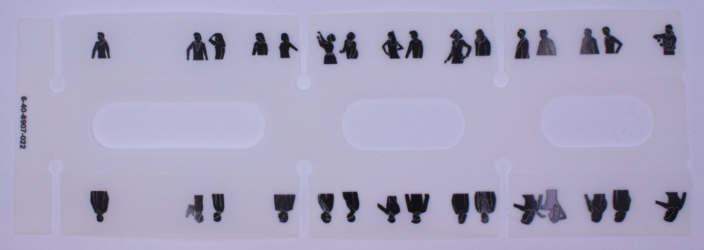 American Flyer 48907-22 Passenger Car Window Strip