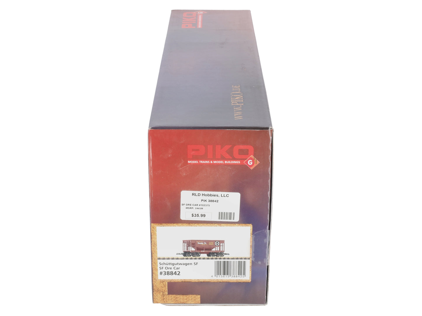 Piko 38842 G Santa Fe Ore Car #102375 LN/Box