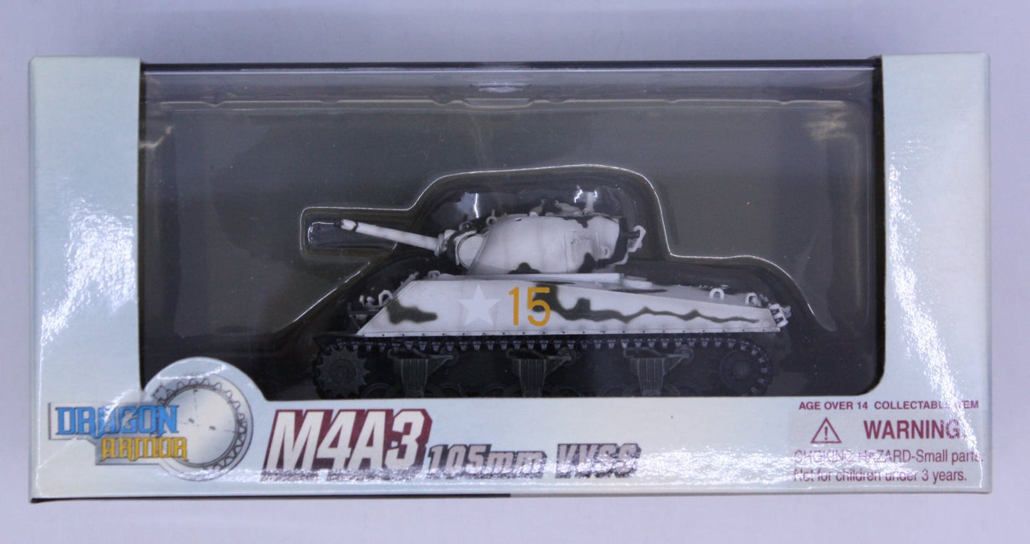 Dragon 60282 1:72 Diecast M4A3 105mm VVSS 6th Armored Division