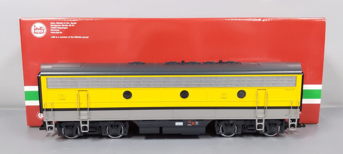 LGB 20588 G Denver & Rio Grande Western F7B Diesel Locomotive – Trainz