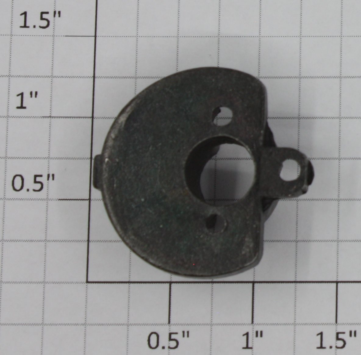 Williams WM-85 Black Diesel Motor Mount Collar with Alignment Nub