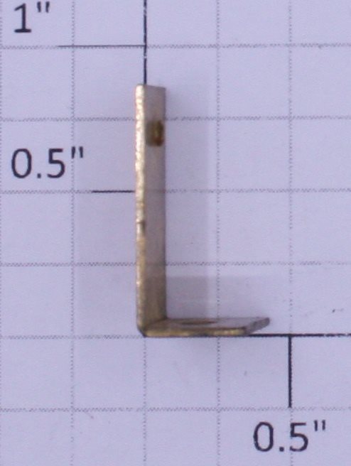 Williams WM-100 Brass 53/64" X 25/64" Mounting Bracket
