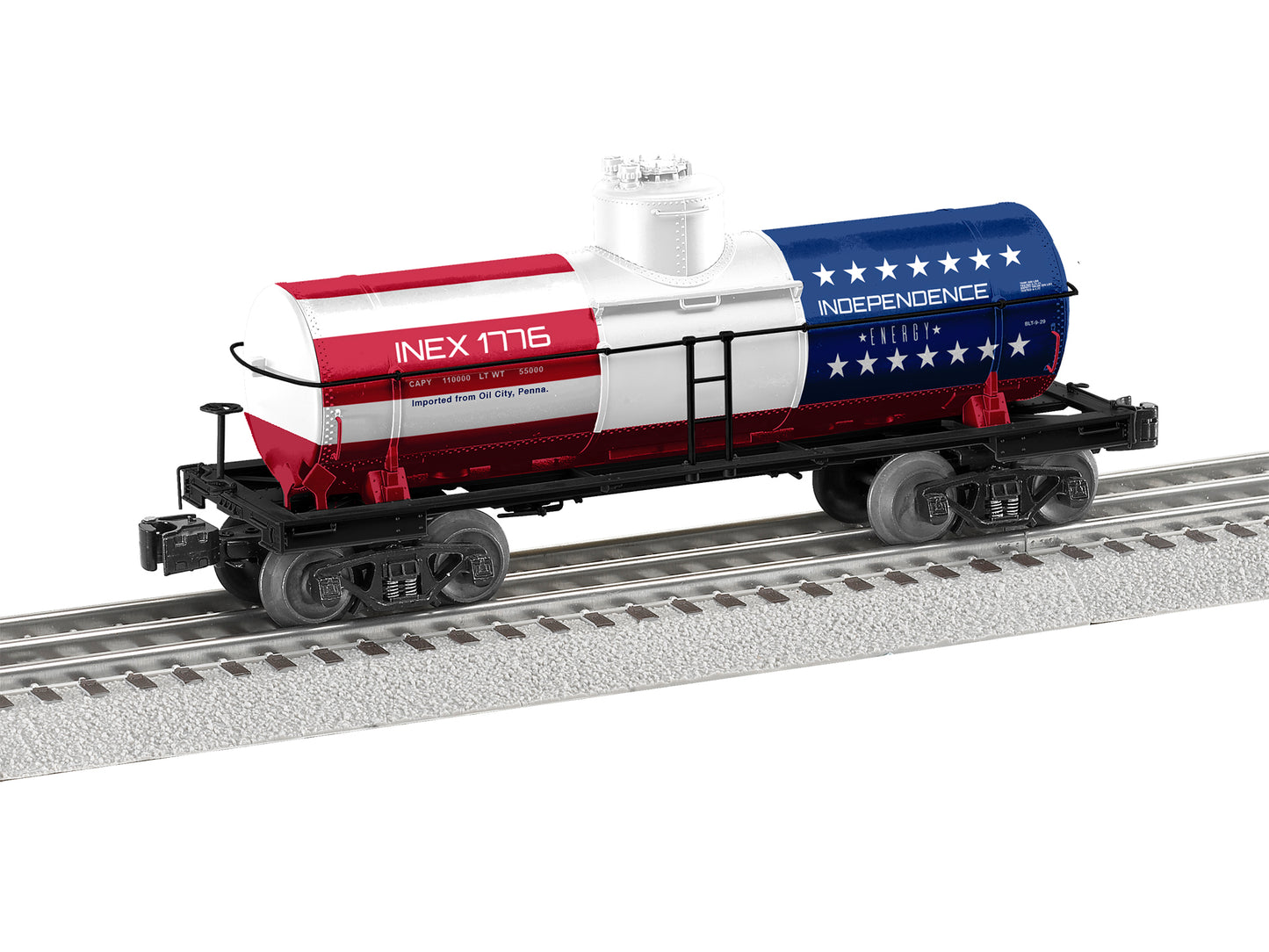 Lionel 2026300 O Independence Energy 8k Gallon Tank Car #1776