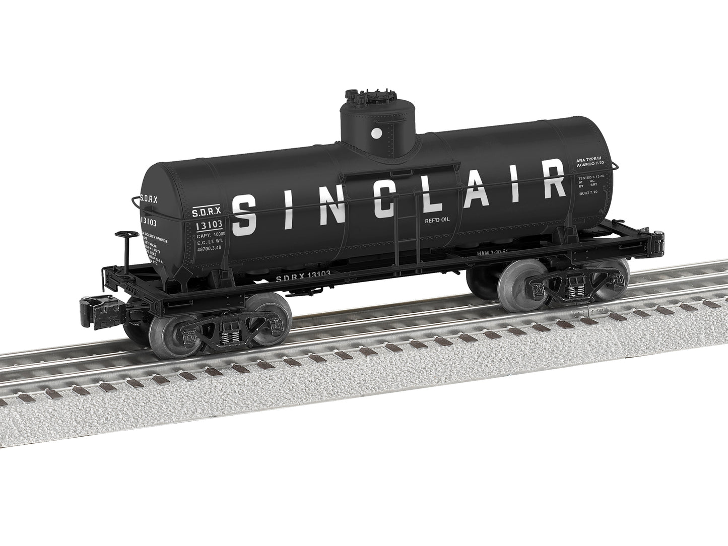 Lionel 2026310 Sinclair 8k Gallon Tank Car #13103