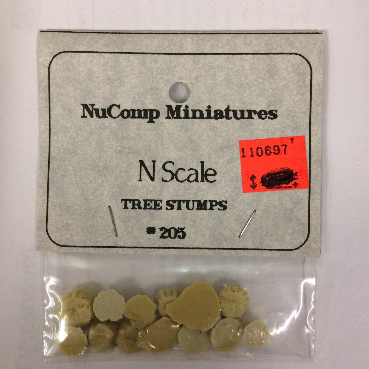 NuComp Miniatures 205 N Tree Stumps