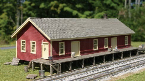 Motrak Models 83025 HO Wolfeboro Freight House Building Kit