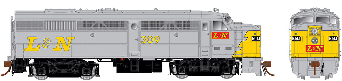 Rapido Trains 21573 HO Louisville & Nashville FA-2 Diesel with DCC/Sound #300