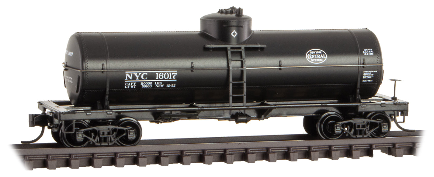 Micro-Trains 06500106 N New York Central 39' Single Dome Tank Car #16017