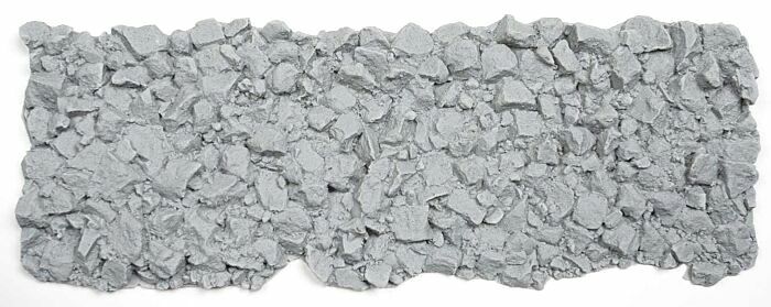 Chooch 8600 HO Large Stone Rip Rap Flexible Textured Freight Car Load Sheets