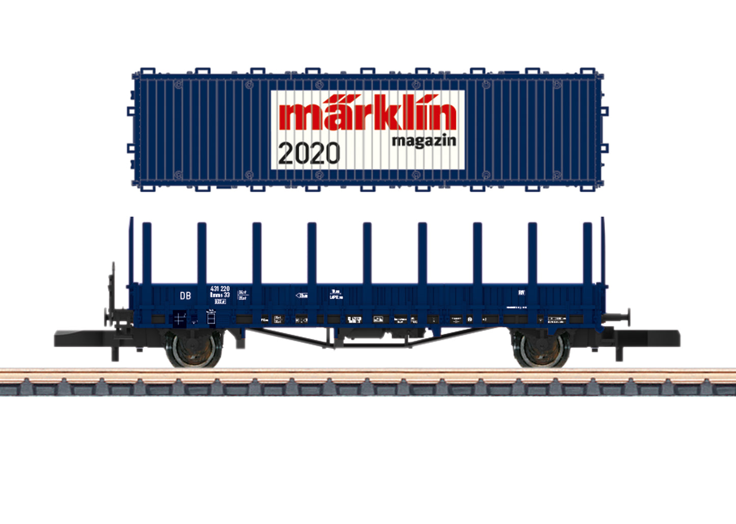 Marklin 80830 Z 2020 Annual Rmms 33 2-Axle Stake Car
