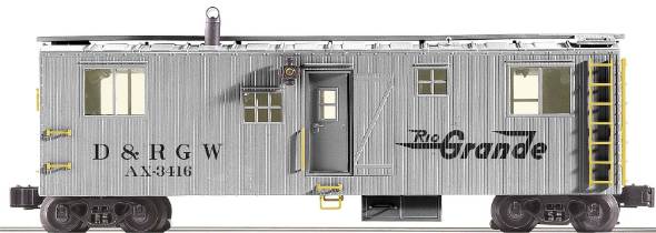 Lionel K-Line 6-22150 Rio Grande Smoking Bunk Car