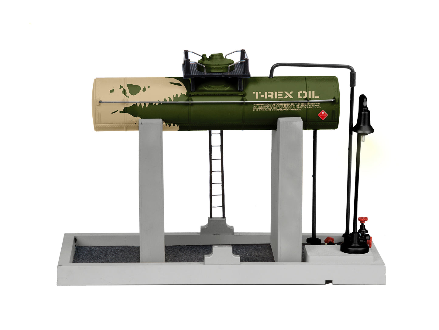 American Flyer 2220010 S T-Rex Oil Elevated Storage Tank