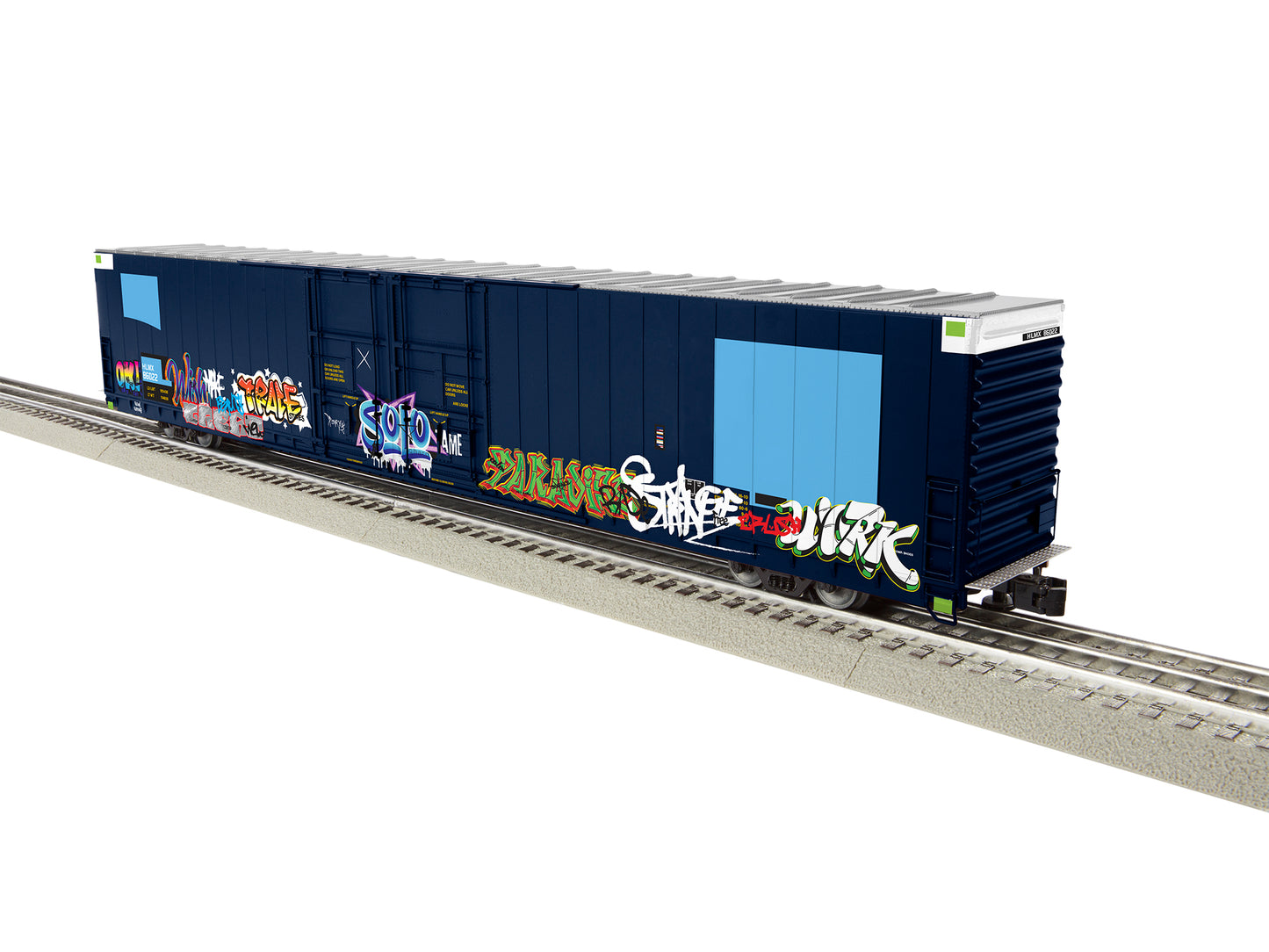 Lionel 2226410 O HLMX 86' 4-Door Hi-Cube Boxcar with Graffiti