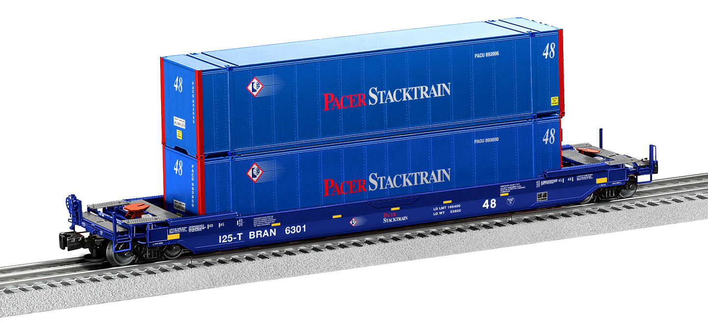 Lionel 2226621 O Pacer Husky Stack Car #6301