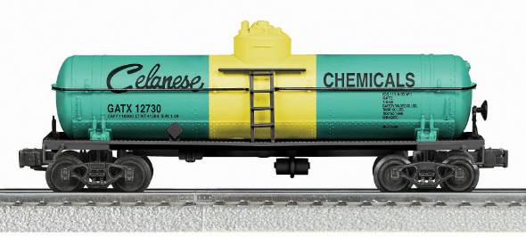 Lionel 6-22319 Celanese Chemicals Dome Tank Car