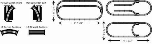 Lionel 6-22968 O27 Double-Loop Complete Track Pack