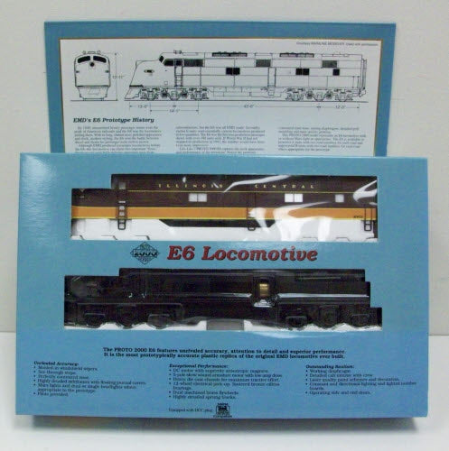 Proto 2000 23209 HO Scale Illionis Central EMD E6 Diesel Locomotive #4003