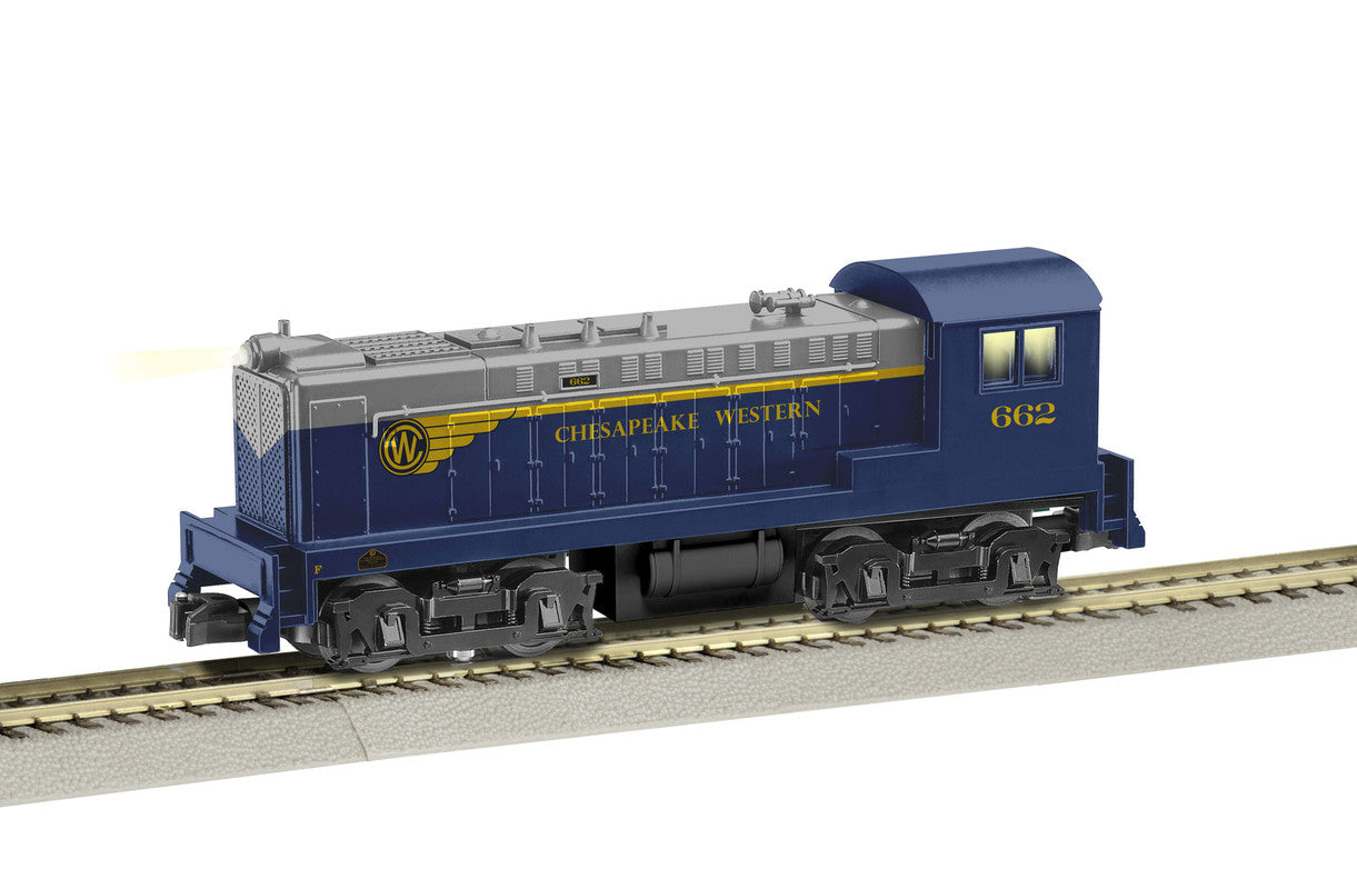American Flyer 2321090 S Chesapeake Western FlyerChief Baldwin Switcher #662