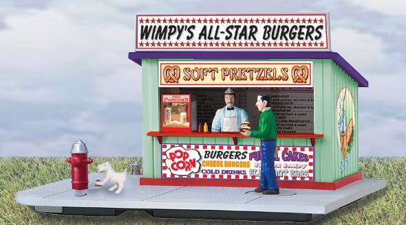 Lionel 6-24236 Wimpy's All-Star Burger Stand