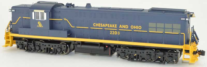 Bowser 25084 HO Chesapeake & Ohio AS-16 Diesel Locomotive with Sound #2220