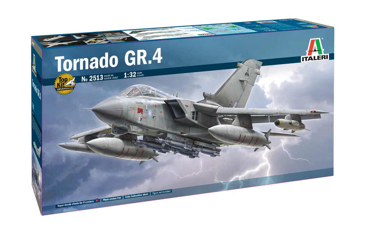 Italeri 2513 1:32 Tornado GR.4 Military Aircraft Plane Model Kit