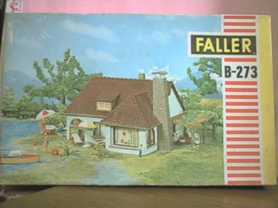 Faller B-273 HO Vacation House Building Kit