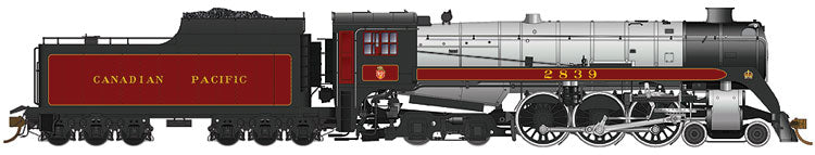 Rapido Trains 600004 HO Canadian Pacific Royal Hudson Class H1c Steam Loco #2839