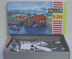 Faller B-284 HO Boat House Building Kit