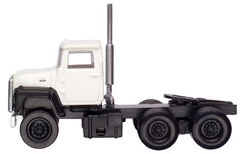 Atlas 2918 N White/Black 1984 Ford 9000 Tractor Cab (Pack of 2)