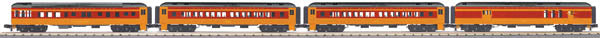 MTH 30-69139 O Milwaukee Road 60' Madison Passenger Car Set (Set of 4)