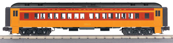 MTH 30-69141 O Gauge Milwaukee Road 60' Madison Coach Car #