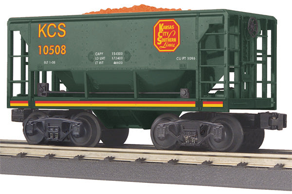 MTH 30-75296 O Gauge Kansas City Southern Ore Car w/ Ore Load #10508