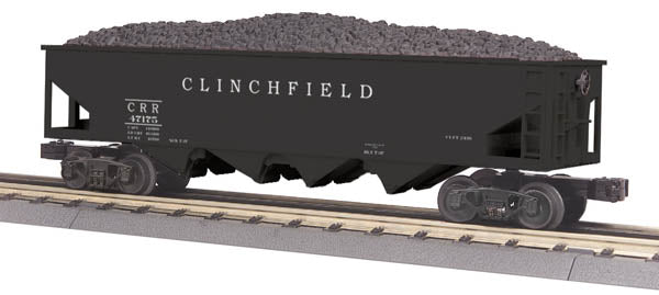 MTH 30-75376 4-BAY HOPPER CAR CLINCHFIELD