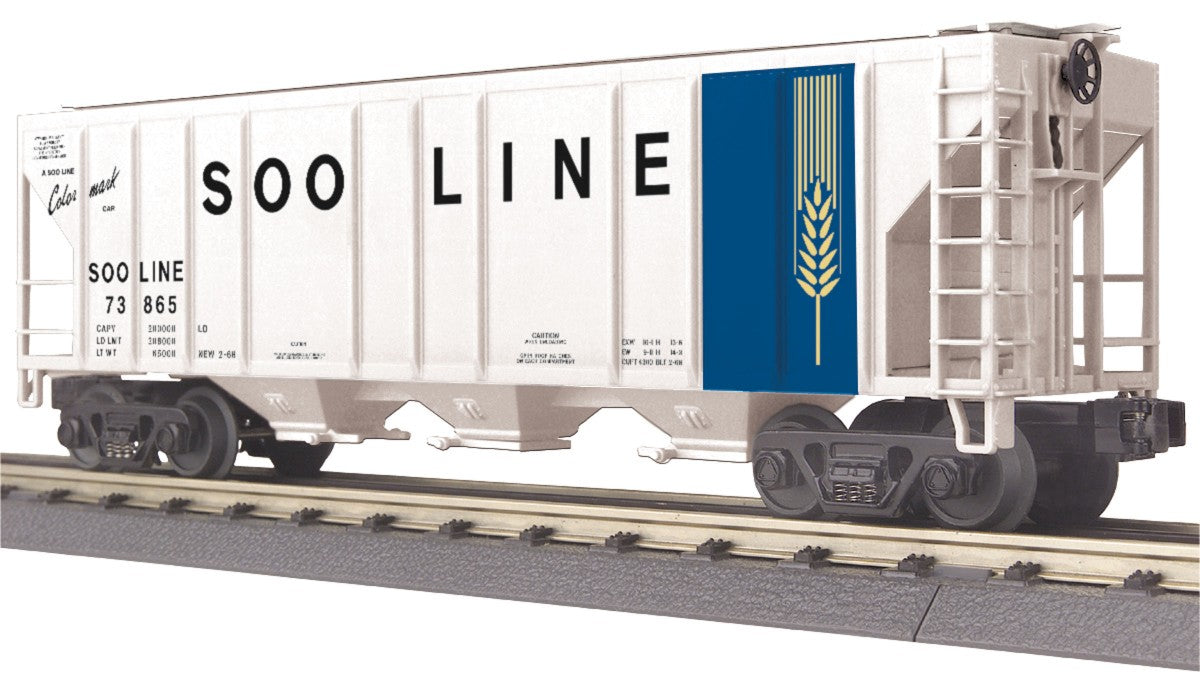 MTH 30-75527 O Gauge SOO Line Ps-2 Discharge Hopper Car #73865