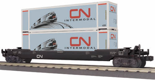 MTH 30-76285 Canadian National Husky Stack Car