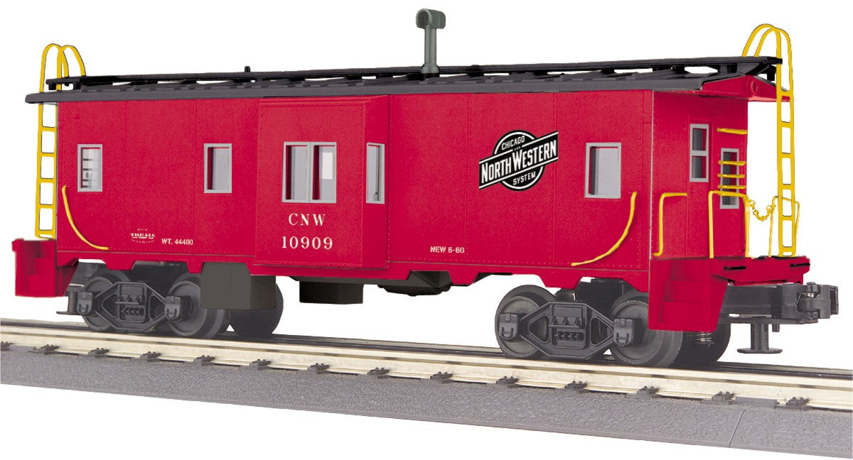 MTH 30-77274 O Gauge Chicago & NorthWestern Steel Caboose