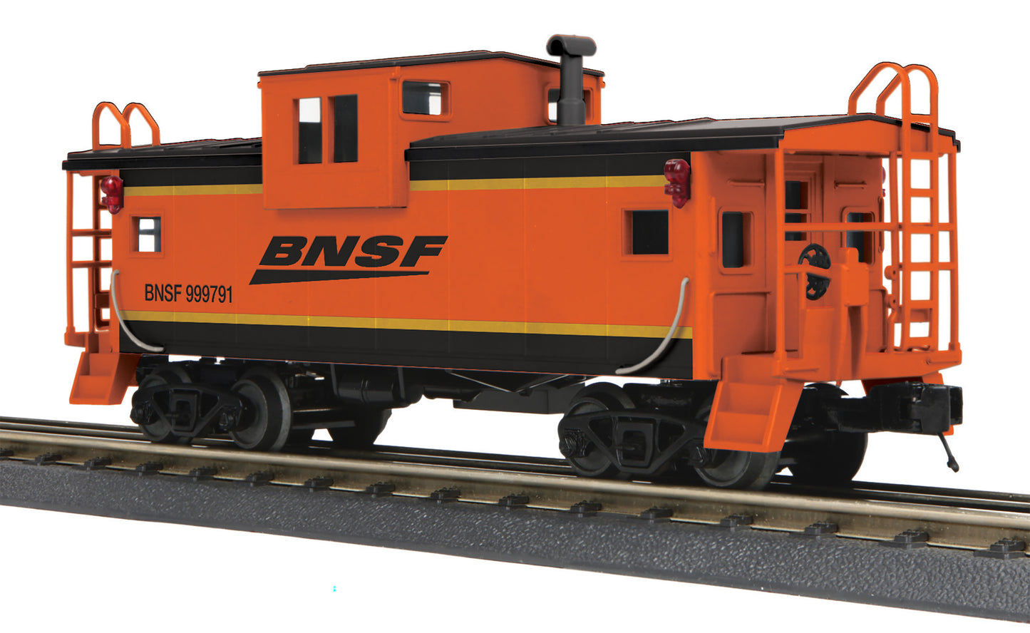 MTH 30-77384 O BNSF Rugged Rails Extended Vision Caboose #999791