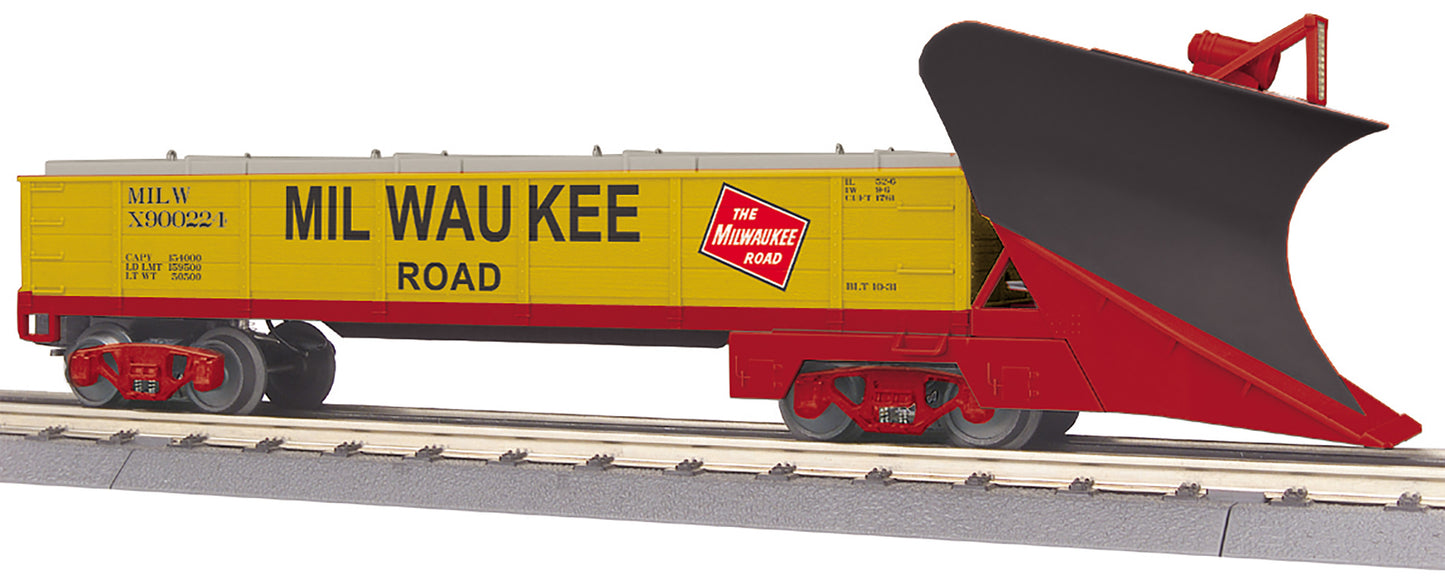 MTH 3079678 O Heavy Duty Snow Plow Milw.Rd.