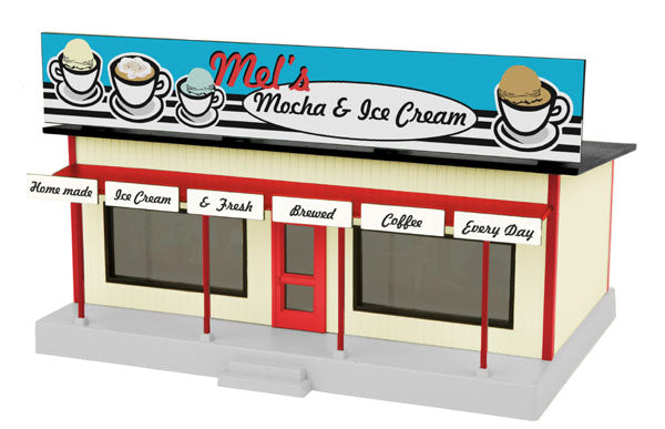 MTH 30-90260 Mel's Mocha & Ice Cream Road Side Stand